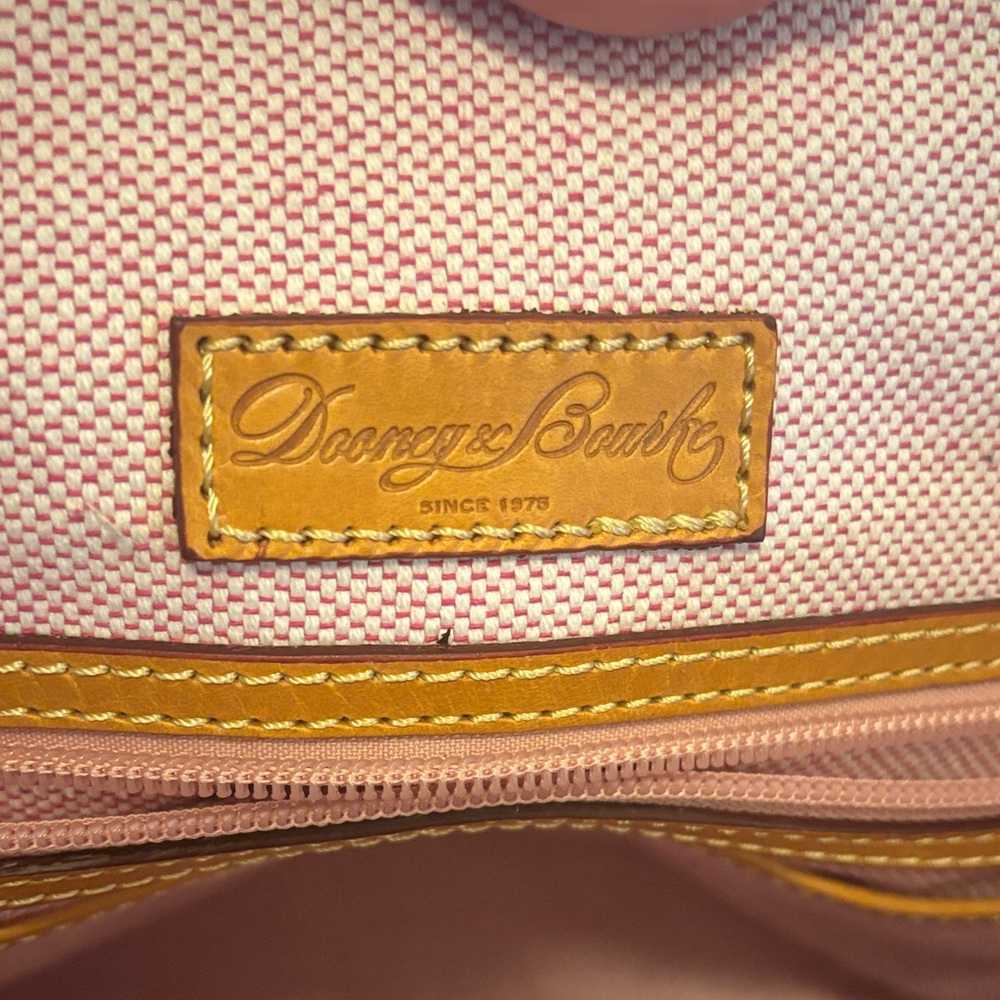 Dooney and Burke Two-Tone Tote Bag - Picture 6 of 7